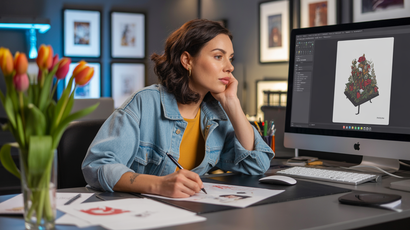 How to Design A Simple Christmas Advent Calendar Using Ideogram and Pixelmator Pro